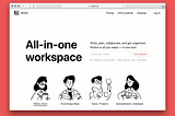 Product Deep Dive: Notion — All your work in one place.