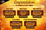 Online Poker Tournament Winners