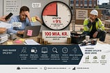 Danskernes spildtid på arbejdet
