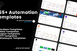 I created a collection of 365+ automation templates in Notion