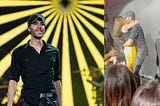 Video: Enrique Iglesias kisses a fan in Las Vegas