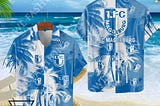 FC Magdeburg German professional football club Coconut tree Hawaiian Shirt