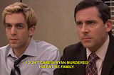 the office michael scott steve carell ryan howard bj novak 