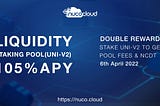 nuco.cloud (NCDT) Liquidity Staking — 2022