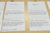 In Defence Of Index Cards