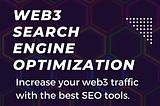 web3 search engine optimization tips and tricks