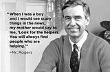 Look for the helpers
