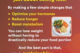 LOSE WEIGHT WITHOUT EATING LESS