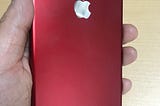 iPhone 7 Plus (PRODUCT)RED Special Edition 256GB レビュー