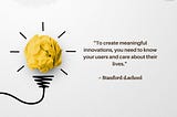 Innovation 101: My Top 5 MBA Lessons on Design Thinking