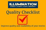 Checklist for Quality Submissions