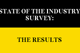 Online Business Industry Survey: The Results
