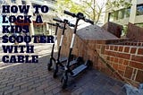 How To Lock A Kids Scooter With Cable (Easy Way)