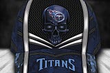 NFL Tennessee Titans Special Halloween Skull Custom Baseball Cap