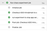 Automating chaos experiment execution with Azure DevOps