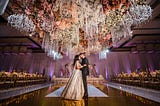 Tips for Beautiful Ballroom Portraits Before the Wedding Reception