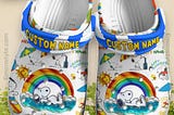 Snoopy Happy Summer Personalized Crocs: Step into Summer with Fun and Comfort