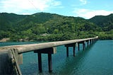 Do you know “submerged bridge” in Japan?