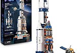 JOJO&Peach Space Exploration Rocket Building Toys, Collectible Display Model Set, Ideas Gift for…