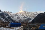 Hiking the Annapurna Base Camp trek in early winter