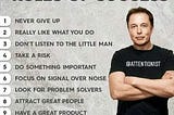 Elon Musk: 10 Rules for Success!