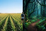 The Hunter, The Farmer, and The Twig Snap