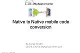 MyAppconverter platform mappings