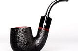 Sherlock Holmes Full Bent Briar Pipe with 9mm Filters