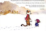Calvin, Hobbes, Vince, and Jim