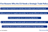 Five Reasons Why the EU Needs a Strategic Trade Policy