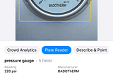 Read meters and nameplates with just an iPhone