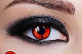 Fully Activated Uchiha Sharingan Contacts