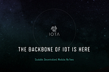 IOTA：專屬為物聯網設計的區塊鏈架構