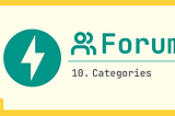 Build Your Own Forum with FastAPI: Step 10 — Categories