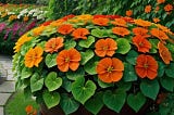 Perfect Plants to Pair with Nasturtiums in Hanging Baskets