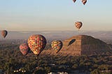 Whispers Of The Past: A Hot-Air Balloon Journey Over Mexico’s Ancient City… Teotihuacan