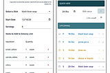 Meal Planning with Honeycode