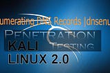 DNS Enumeration through dnsenum tool in Kali Linux Tutorial for beginners