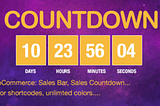 Sales Countdown Timer