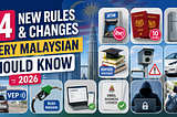 14 New Rules & Government Changes Every Malaysian Should Know In 2026