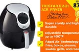 Tristar Air Fryer 3.5Qt — Nothing Fries Chicken Better Than This