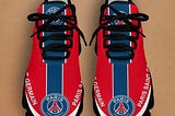 Paris Saint Germain NTH-NH BS Running Shoes Ver 1 (Red) POD Design By Facetotes Fashion