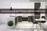 Kitchen Interior Design Ideas