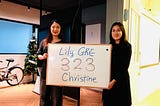 Lily GRE課程推薦！GRE考試二戰323
