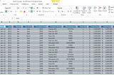 Sorting function in Microsoft Excel