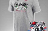 Ohio State Buckeyes CFB X Nike 2025 Goodyear Cotton Bowl Classic 2025 Champions Unisex T-Shirt