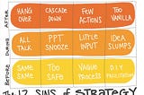 The 12 Sins of Strategy