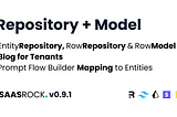 SaasRock 0.9.1 — RowRepository, Blog for Tenants, and Prompt Mapping