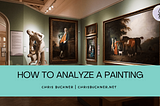 Chris Buckner on How to Analyze a Painting | Queens, NY