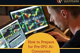 How to Prepare for Pre-IPO Ai-Companies